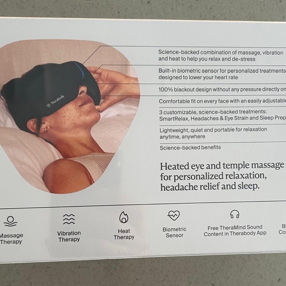 Therabody Black VR Headset